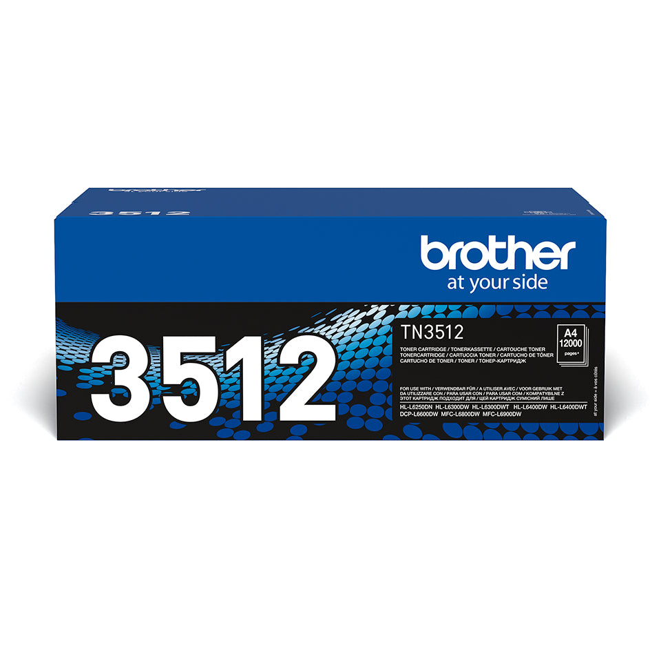 Brother TN-3512 tonerpatron 1 stk Original Sort