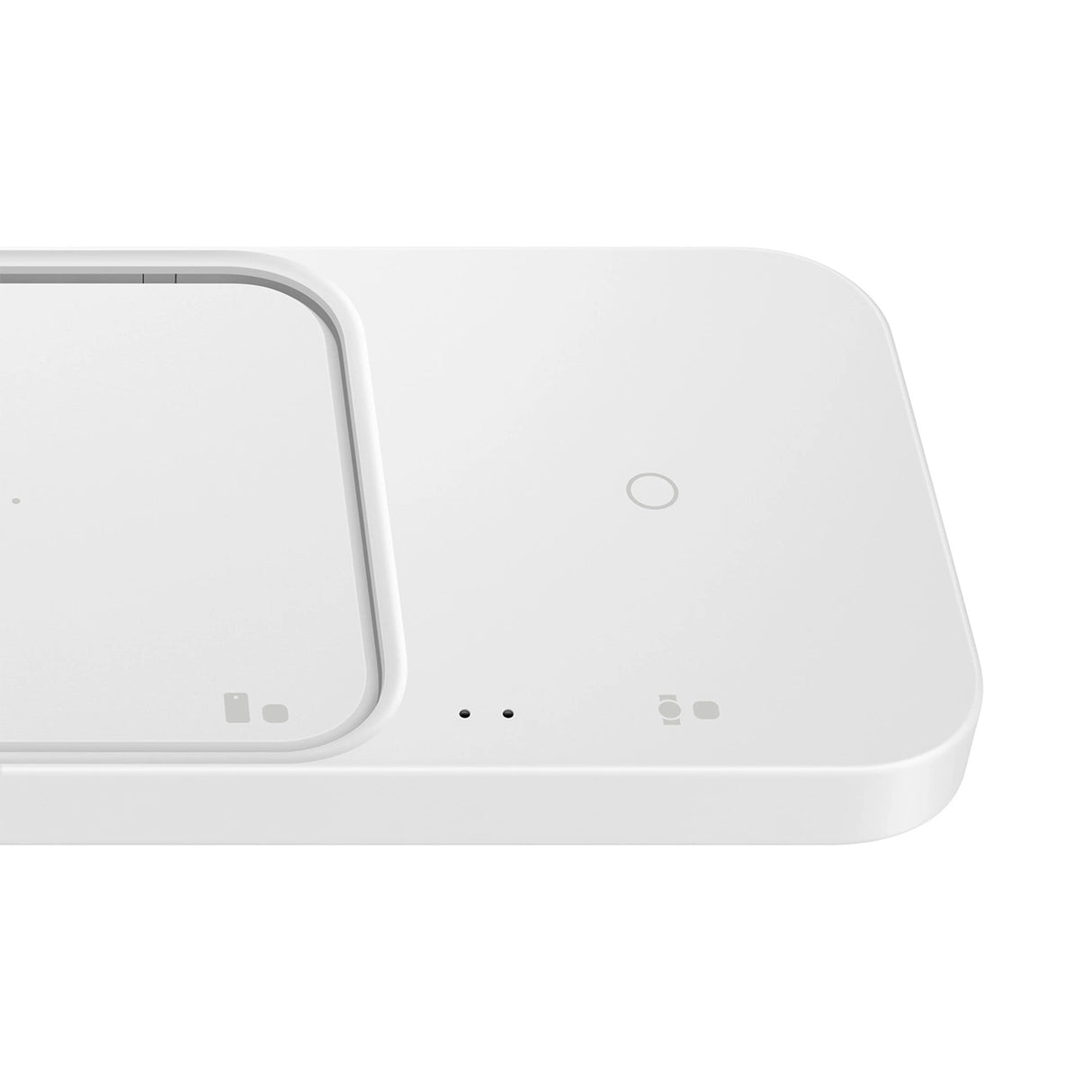 Samsung Wireless Charger Duo EP-P5400TWEGEU induktiv oplader 15W - hvid + netoplader + kabel