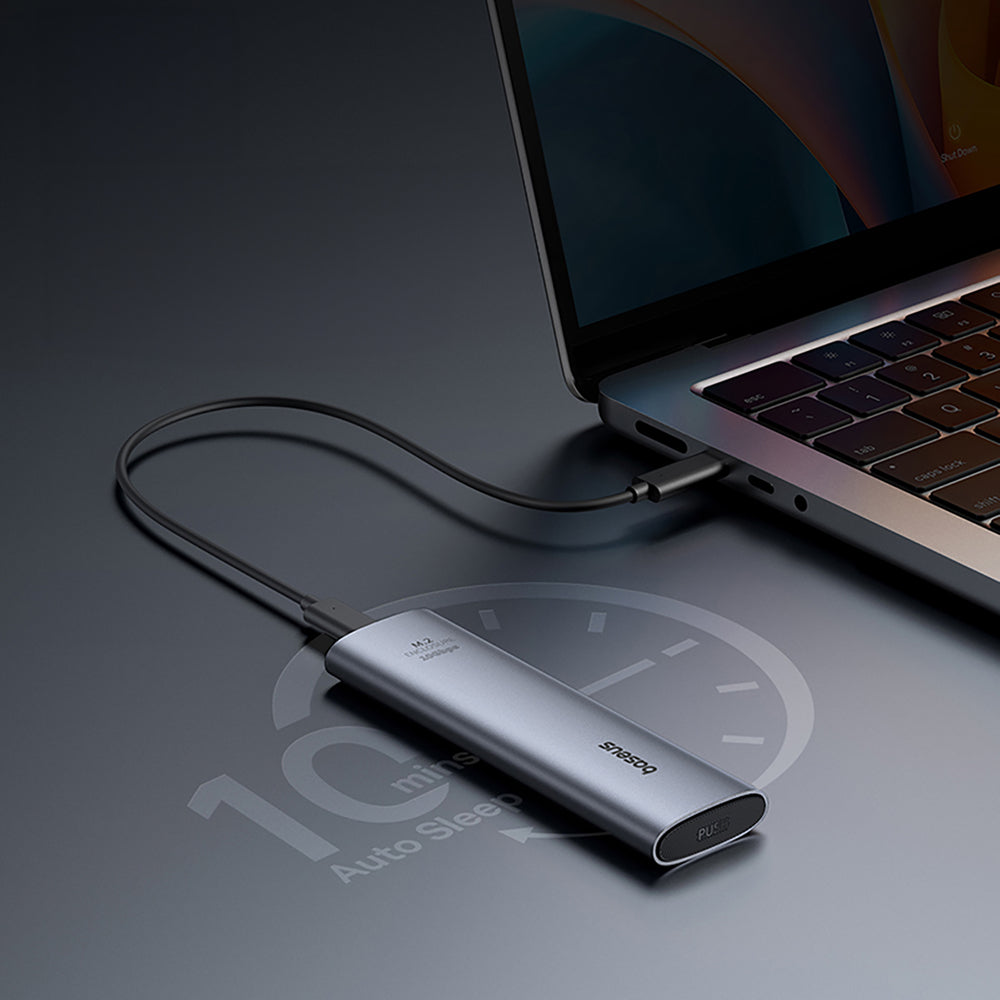 Baseus FlyJoy M.2 NVMe 10Gb/s SSD Caddy - Gray