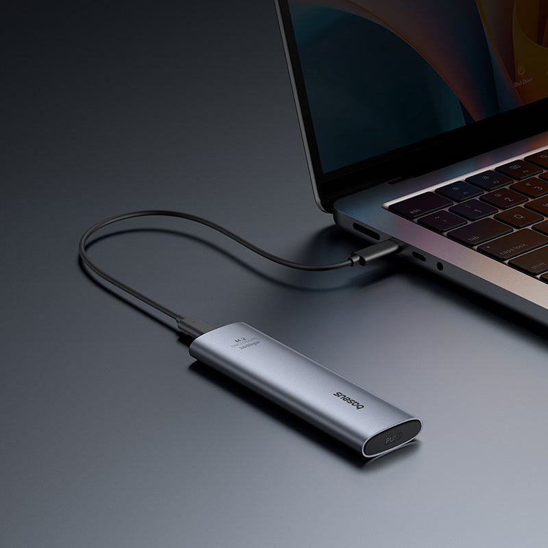 Baseus FlyJoy M.2 NVMe 10Gb/s SSD Caddy - Gray