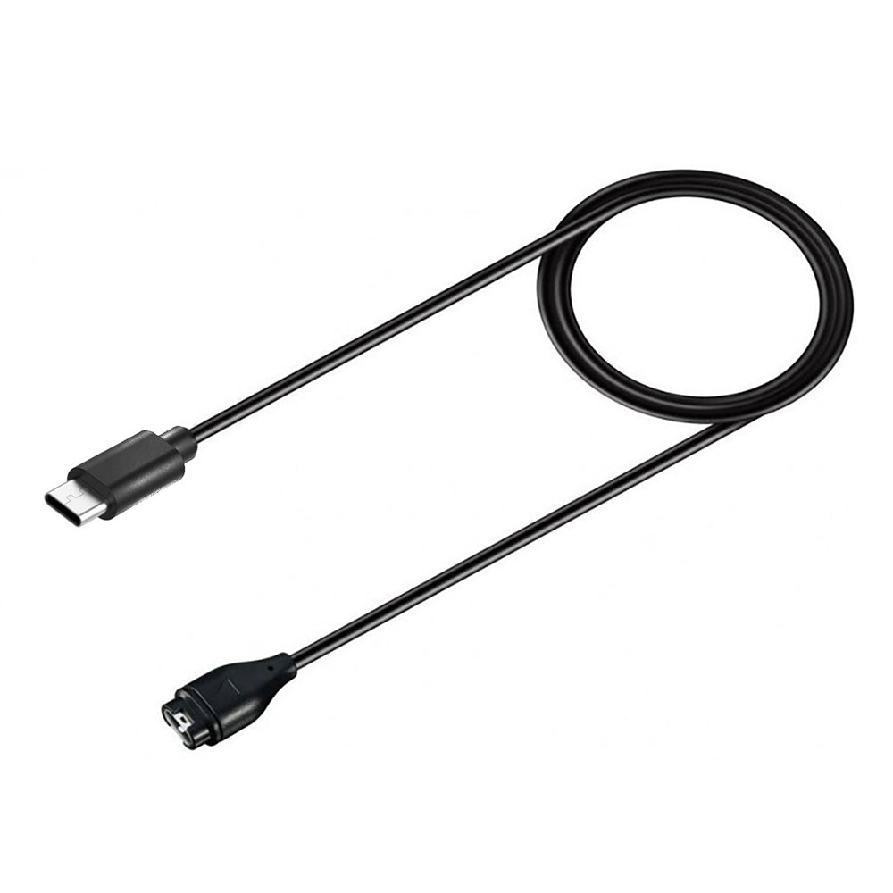 Magnetisk oplader til Garmin Smartwatches med USB-C - sort