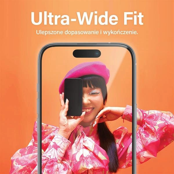 PanzerGlass Bundle 3in1 sæt gennemsigtigt etui + folie + kameraomslag til iPhone 15