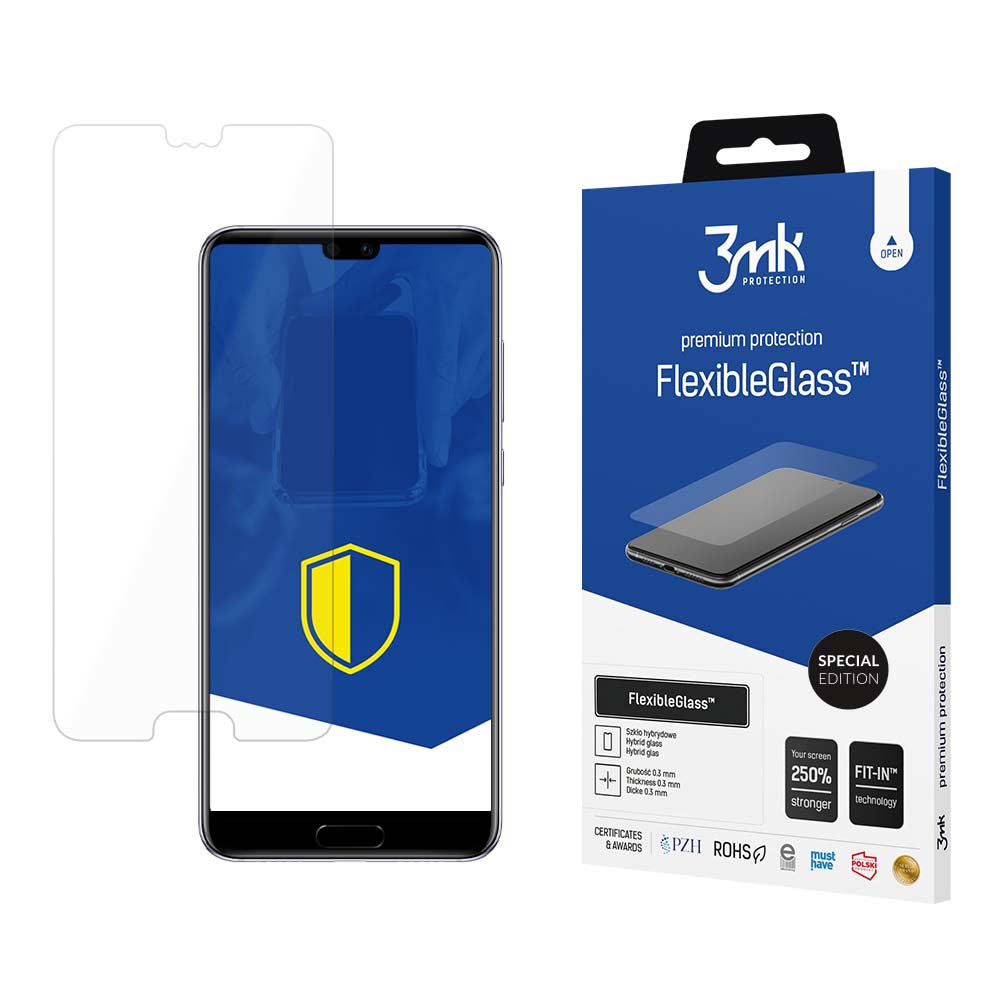 3mk FlexibleGlassTM Special Edition hybridglas til Huawei P20