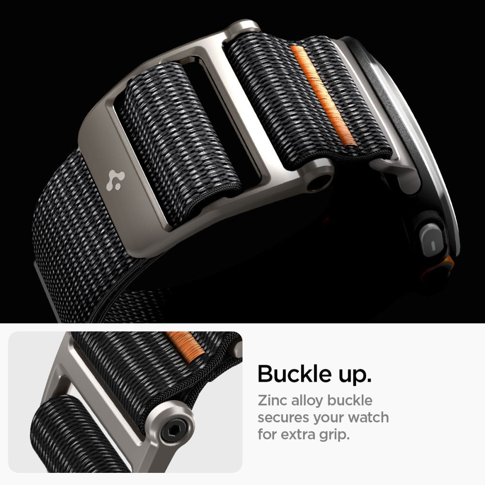 Spigen Durapro Flex Samsung Galaxy Watch Ultra 1/2 2024 2026 (47 Mm) Sort