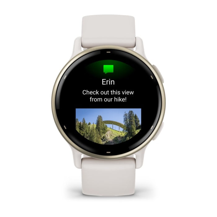 Garmin vívoactive 5 Guld Hvid SmartWatch