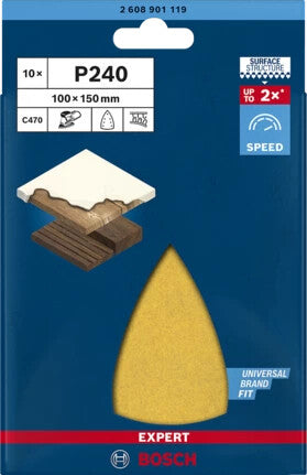 Bosch 2 608 901 119 slibeskive Træ Slibeblad