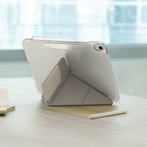 Uniq Camden Click-hylster til iPad Air 13" 2024 - beige