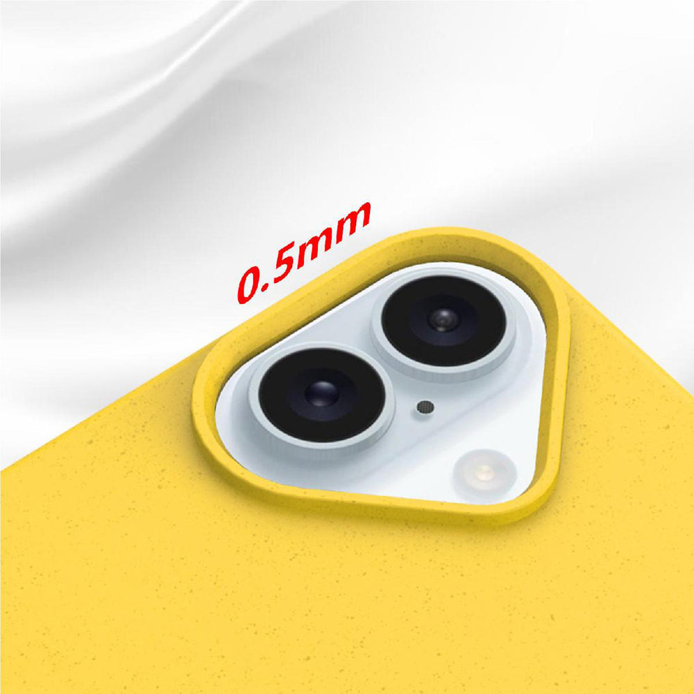 Multiple Color Wheat Case MagSafe til iPhone 16 - gul