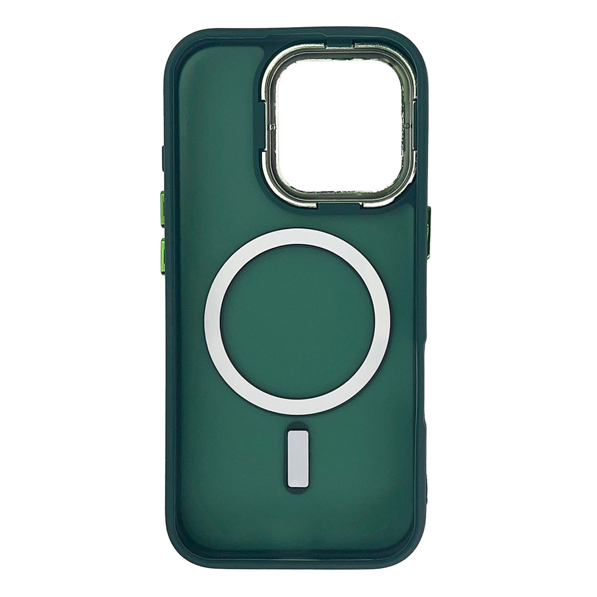 Magnetic Collection MagSafe iPhone 16 Pro Case - Dark Green