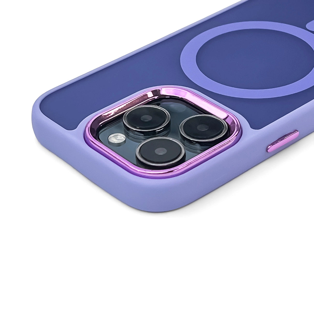 Magnetic Collection MagSafe iPhone 16 Pro Case - Purple