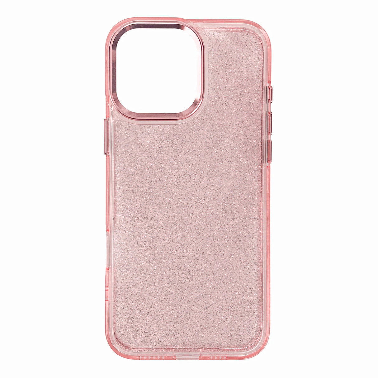 Glitter Case til iPhone 16 Pro - pink med glitter