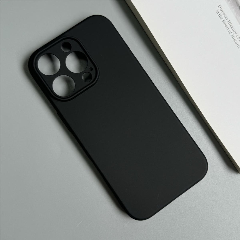 Soft Case til iPhone 16 Pro Max - sort