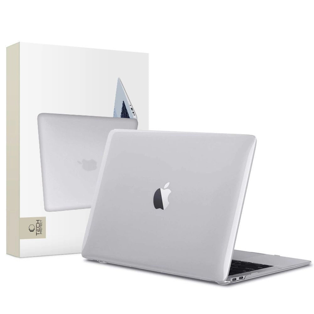 Tech-Protect SmartShell Case til MacBook Air 13 2018-2020 - Gennemsigtig