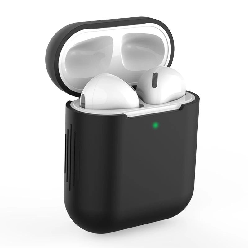 Tech-Protect Icon Case til AirPods 1 / 2 - sort