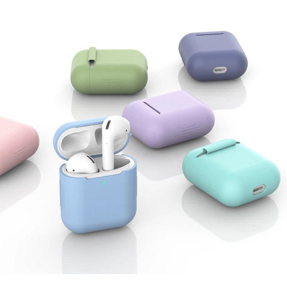 Tech-Protect Icon Case til AirPods 1 / 2 - sort