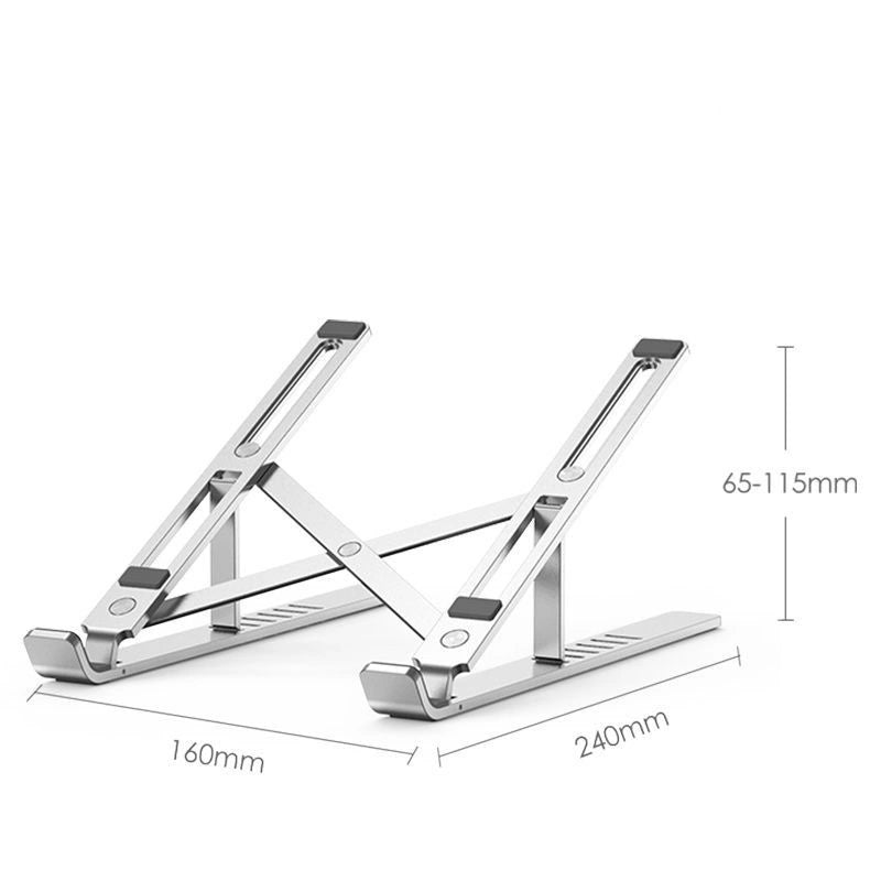 Tech-Protect Alustand Universal Laptop Stand - mørkgrå