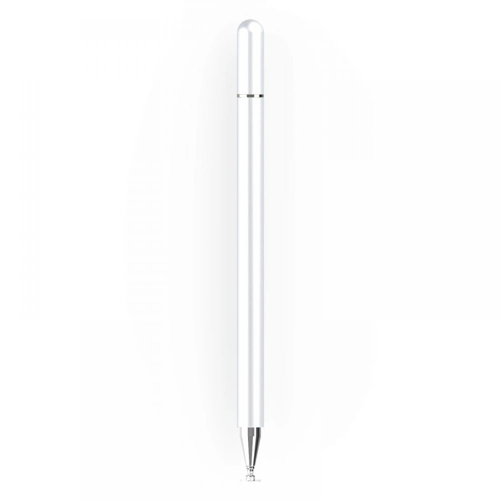 Tech-Protect Charm Stylus - hvid/sølv