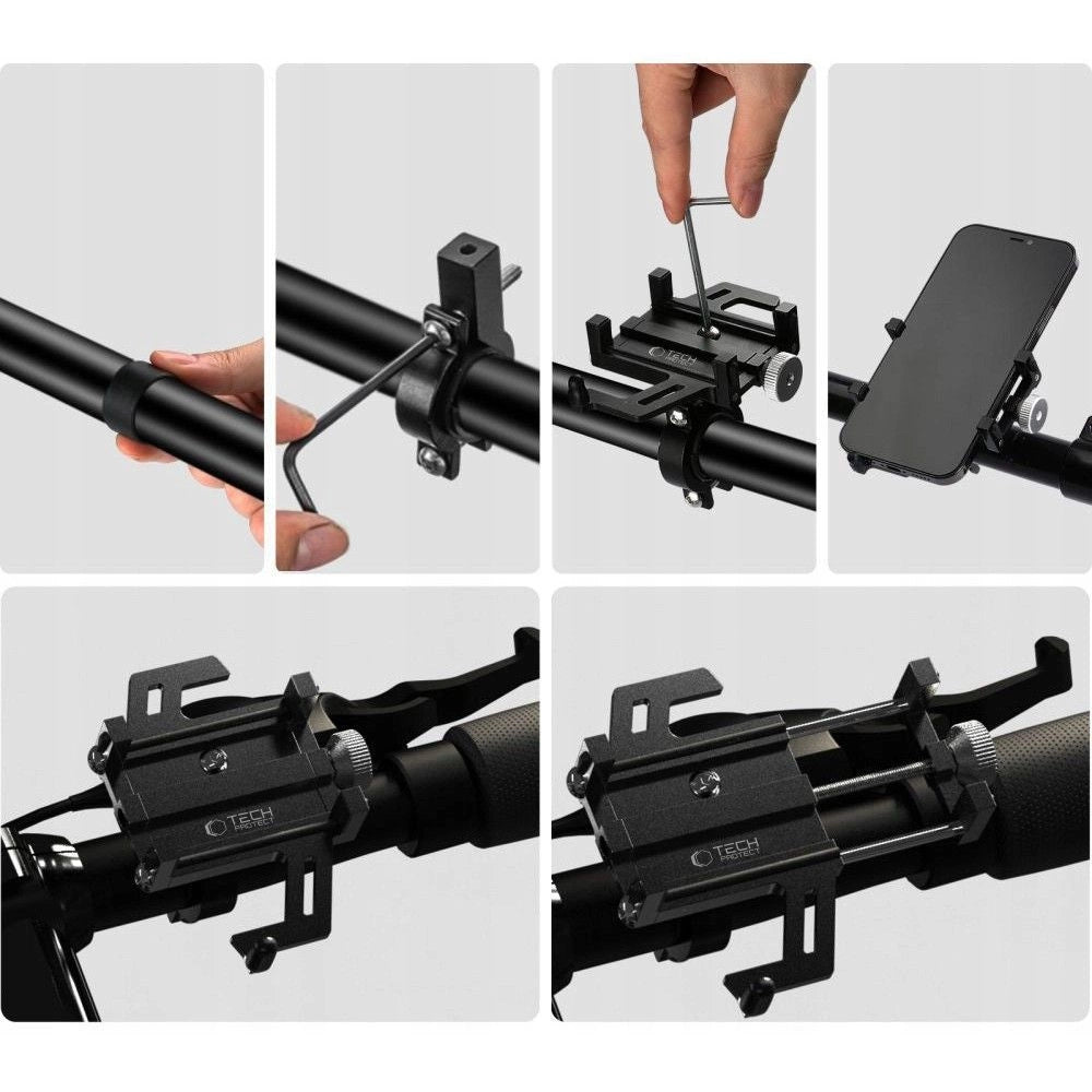 Tech-Protect V1 Universal Bike Phone Holder - sort