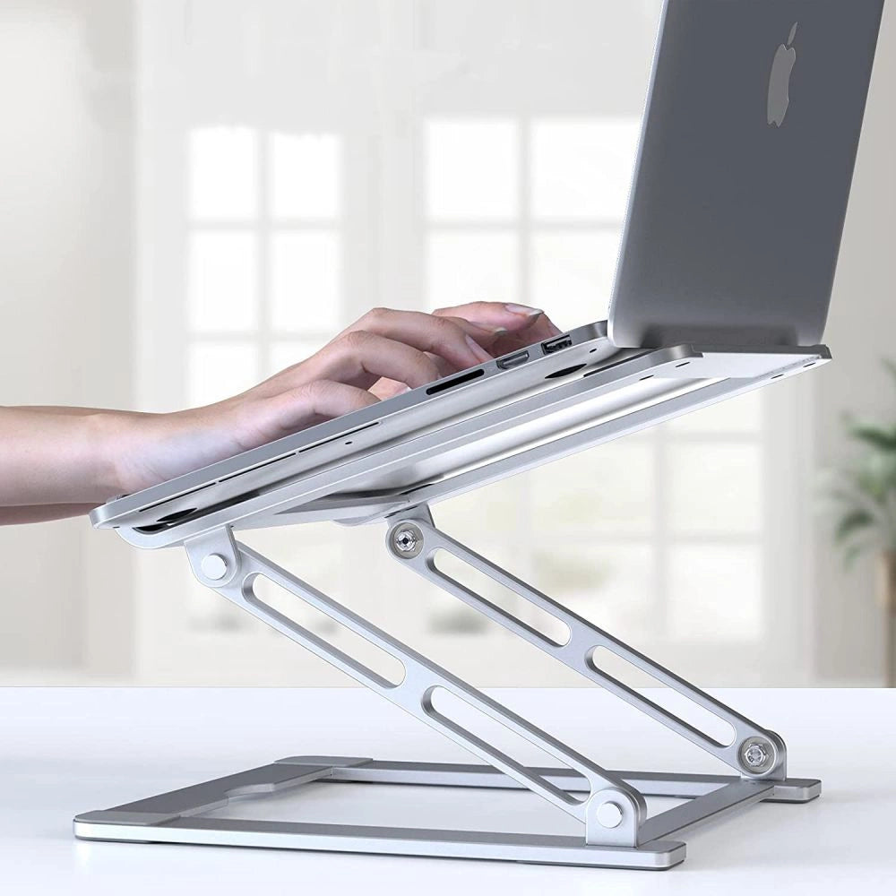 Tech-Protect ULS400 universel foldable stand til bærbare computere op til 17" - grå