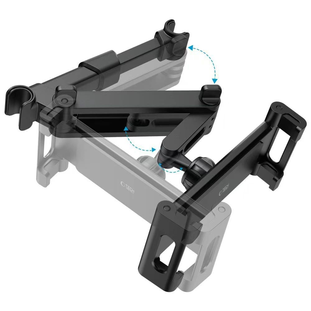 Tech-Protect V1 Teleskopisk bilhovedstøtte Telefonholder - sort