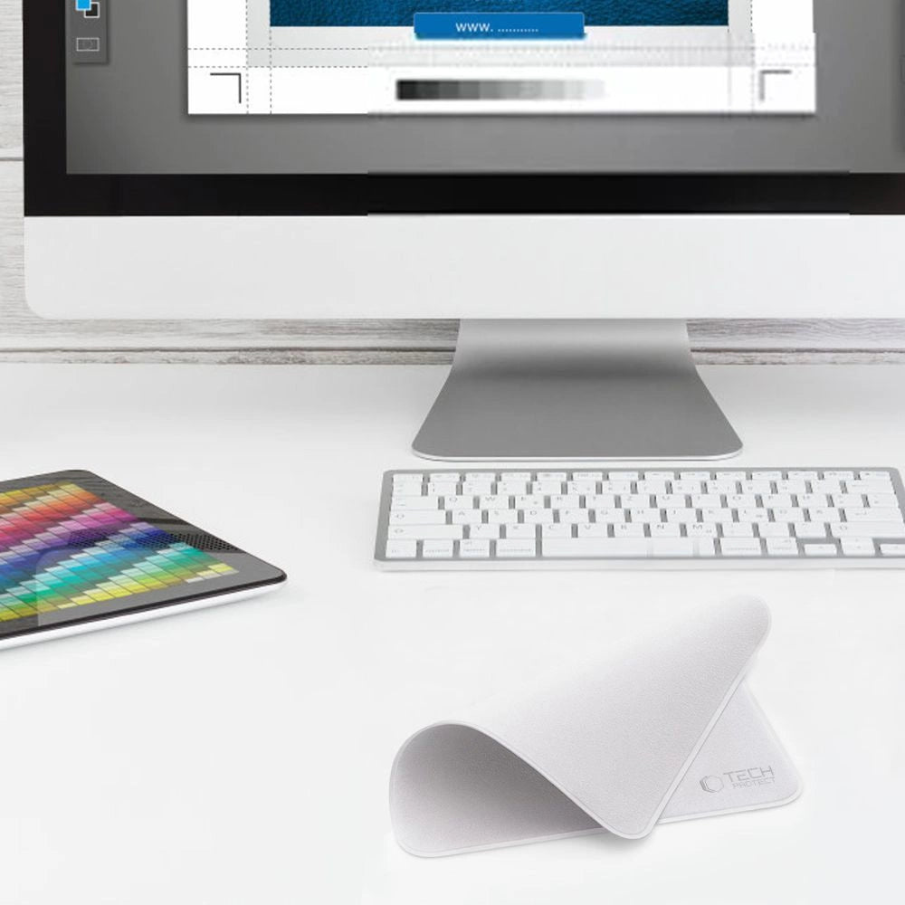 Tech-Protect poleringsstof - grå (2 st.)