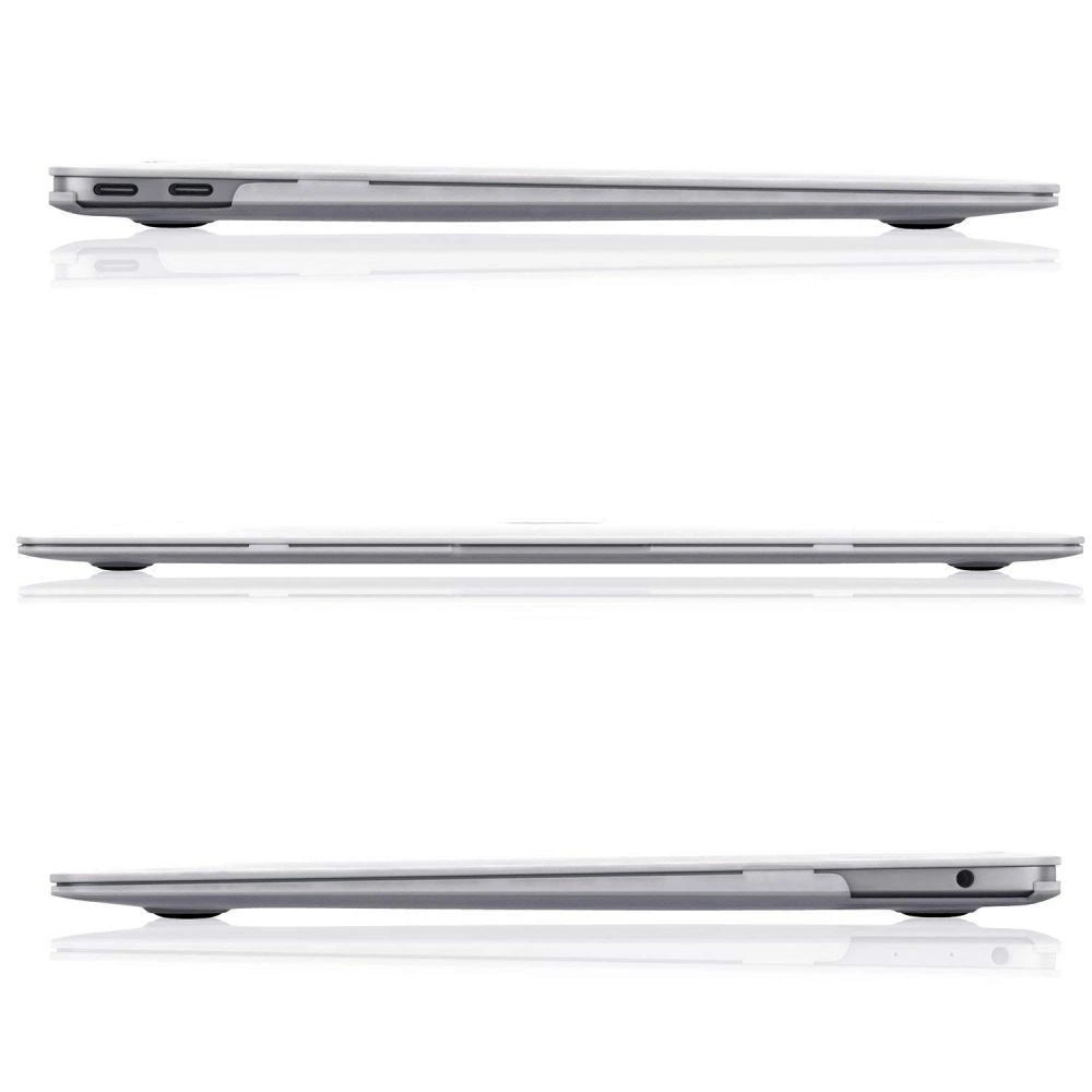 Tech-Protect SmartShell-kasse til MacBook Air 13" M2 / M3 / 2022-2024 - matt sort