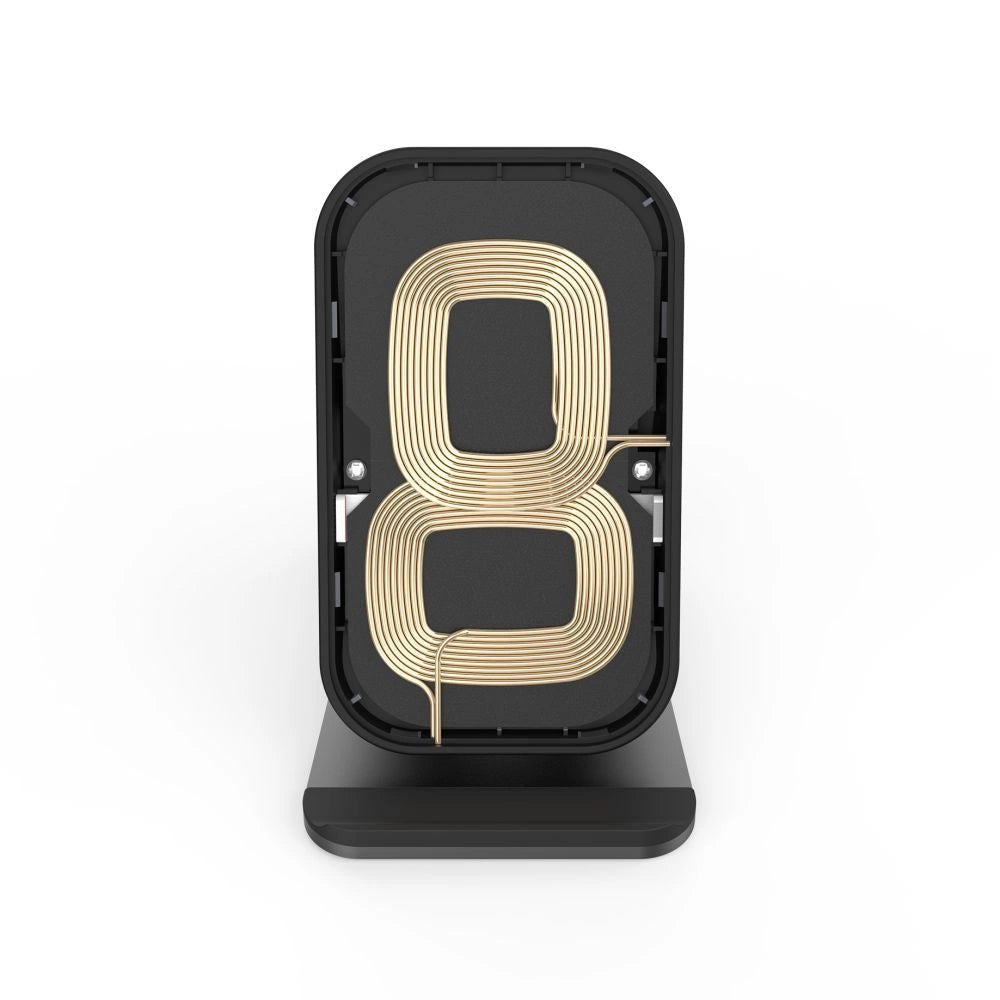 Tech-Protect QI15W-S1 induktiv oplader 15W i form af en stand - sort