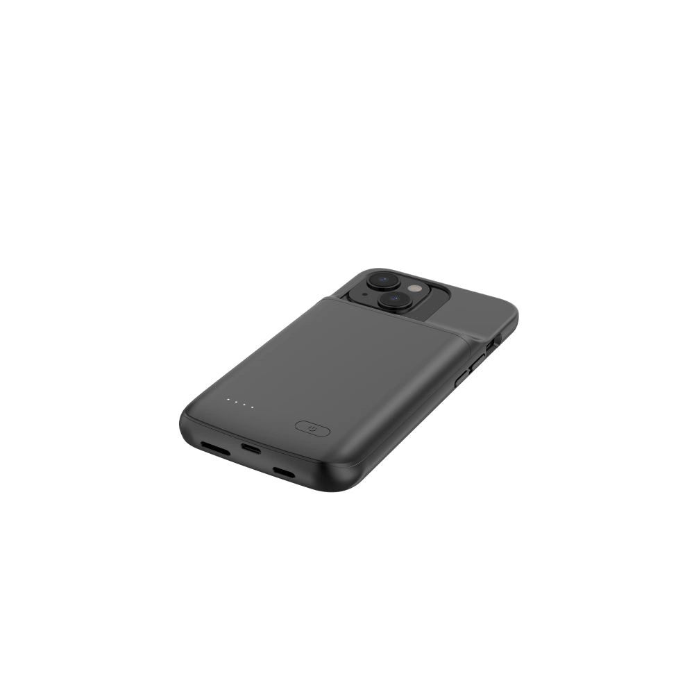 Tech-Protect PowerCase til iPhone 14 / 14 Pro med 4800mAh Powerbank - sort