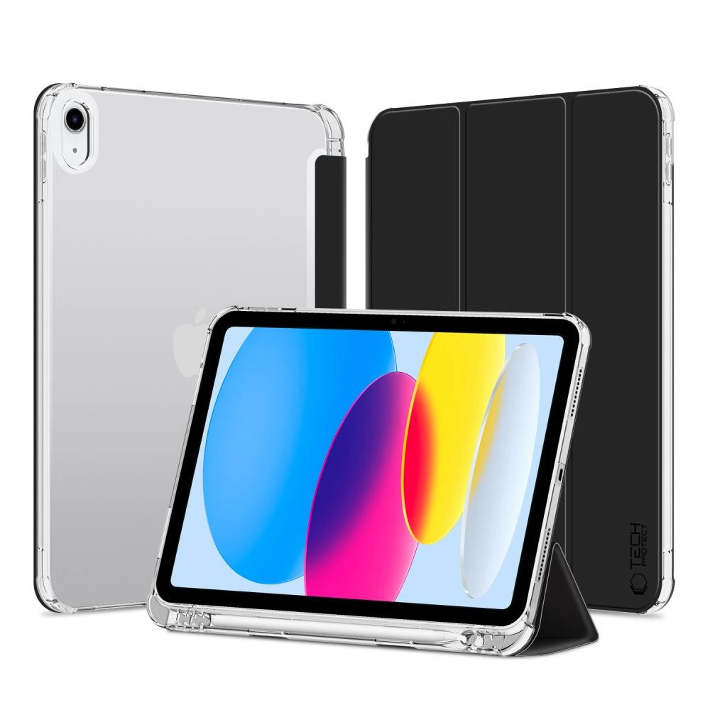 Tech-Protect SC Pen Hybrid Case til iPad 10.9" 2022 - sort