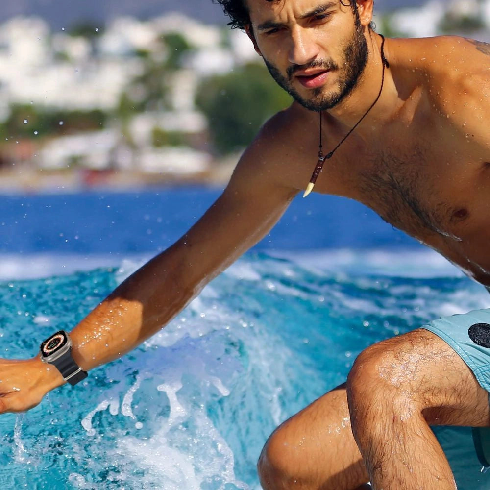 Tech-Protect IconBand Pro Strap til Apple Watch 4 / 5 / 6 / 7 / 8 / 9 / SE / Ultra 1 / 2 (42/44/45/49 mm) - Gul