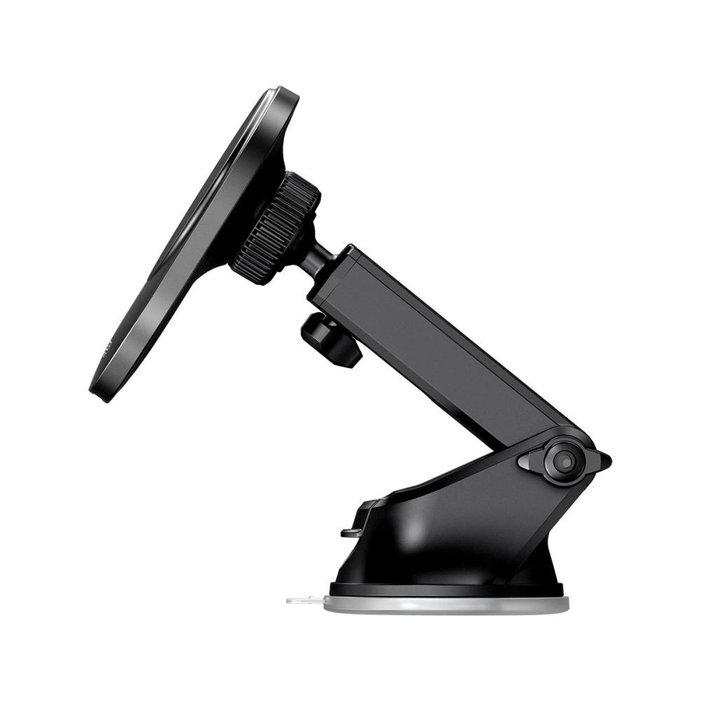 Tech-Protect MM15W-V1 Biltelefonholder med MagSafe 15W trådløs oplader til cockpit/luftventil - sort