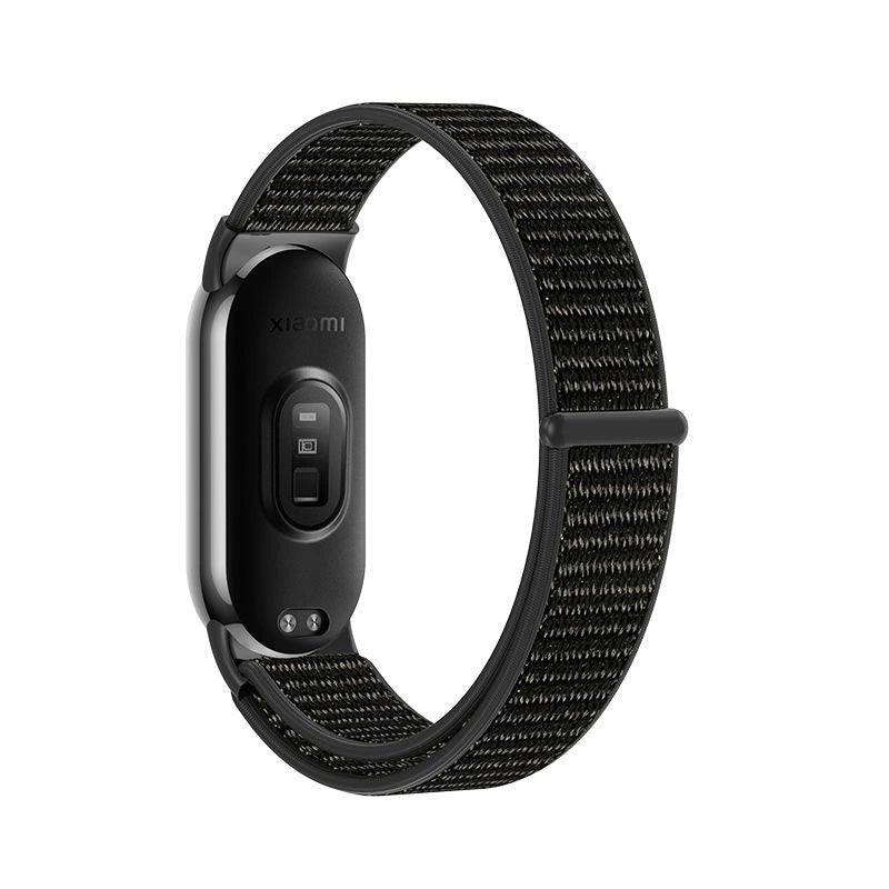 Tech-Protect Nylon Strap til Xiaomi Smart Band 8 / 8 NFC - sort