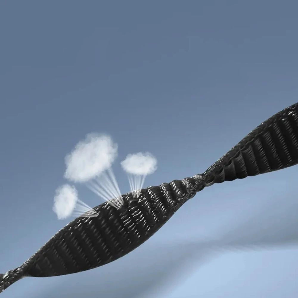 Tech-Protect Nylon Strap til Xiaomi Smart Band 8 / 8 NFC - sort