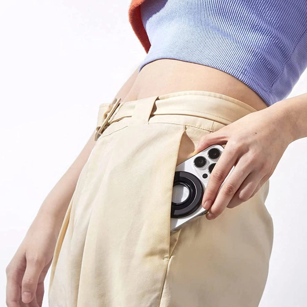 Tech-Protect MMR100 magnetisk telefonholder/ring med MagSafe - grå