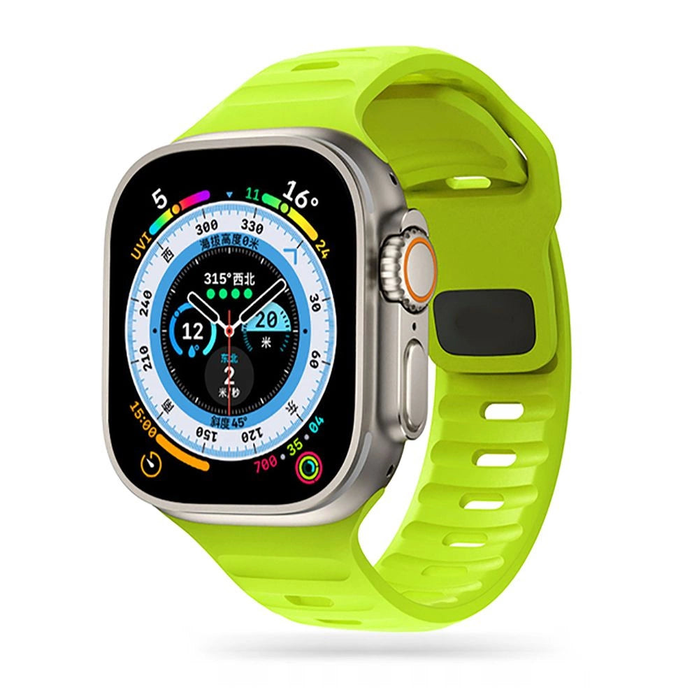 Tech-Protect IconBand Line til Apple Watch 4 / 5 / 6 / 7 / 8 / 9 / SE / Ultra 1 / 2 (42/44/45/49 mm) - lime