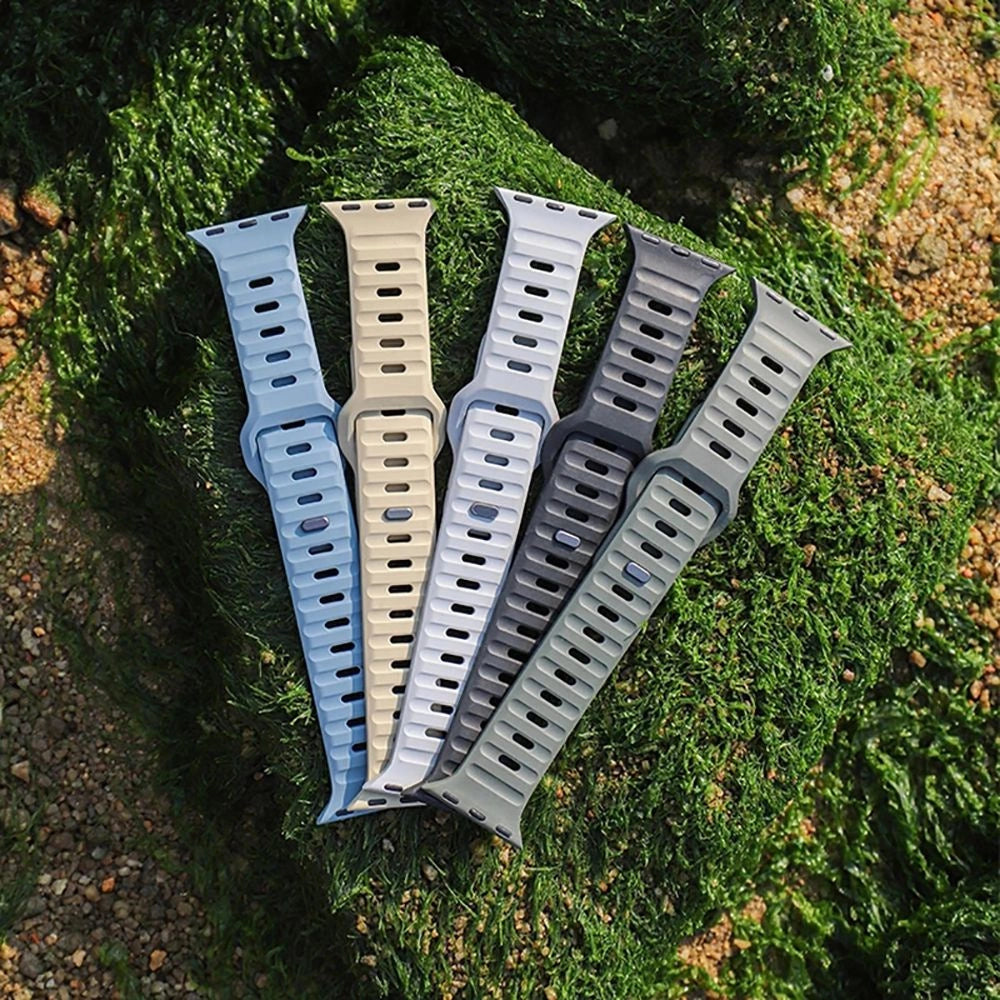 Tech-Protect IconBand Line til Apple Watch 4 / 5 / 6 / 7 / 8 / 9 / SE / Ultra 1 / 2 (42/44/45/49 mm) - lime