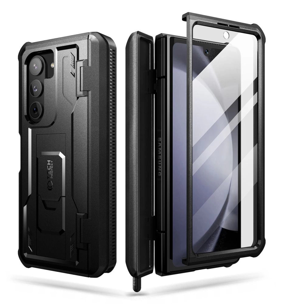 Tech-Protect Kevlar Pro Pen Case til Samsung Galaxy Z Fold 5 - sort