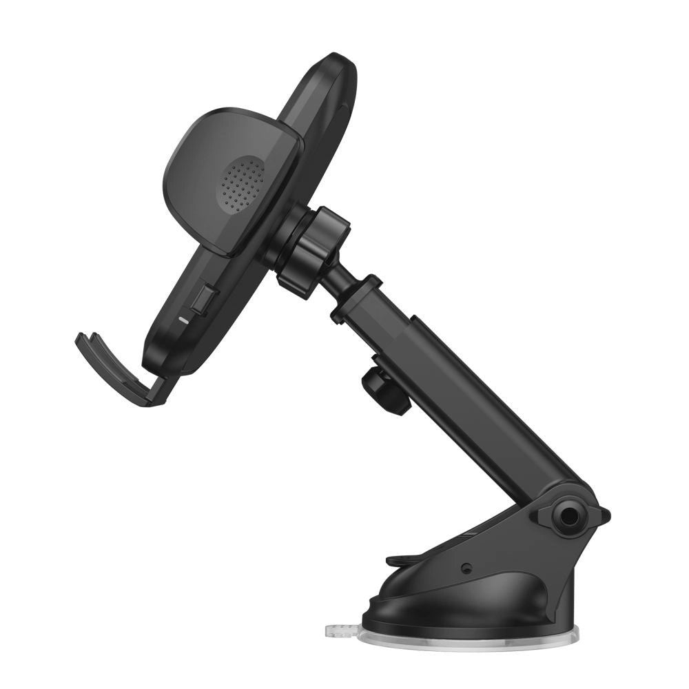 Tech-Protect CM15W-V1 Biltelefonholder med 15W induktiv oplader til cockpit/luftventil - sort