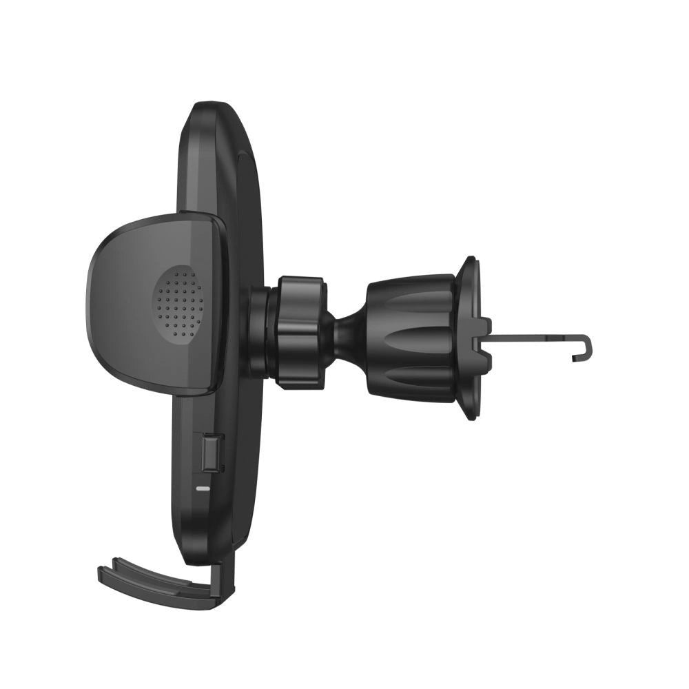 Tech-Protect CM15W-V1 Biltelefonholder med 15W induktiv oplader til cockpit/luftventil - sort