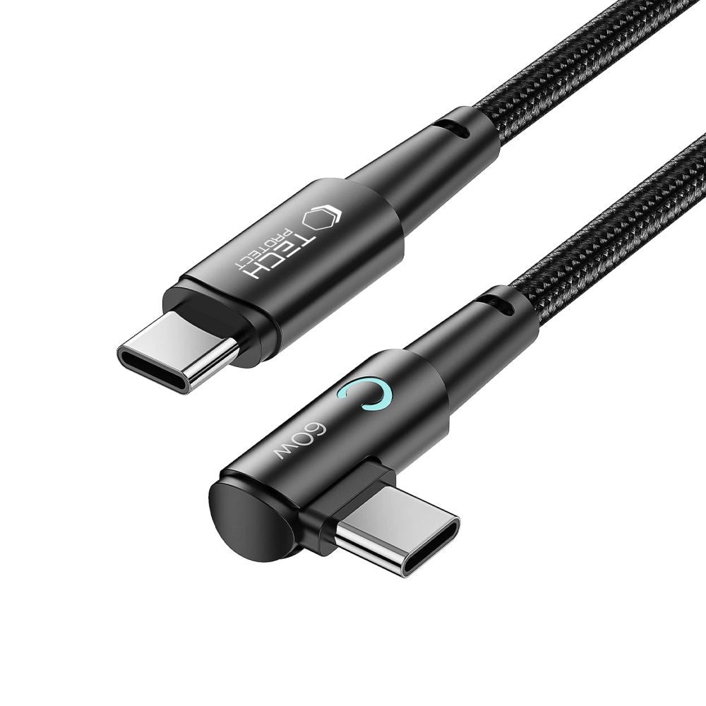 Tech-Protect UltraBoost L USB-C / USB-C 60W 6A Kabel 1m - Grå