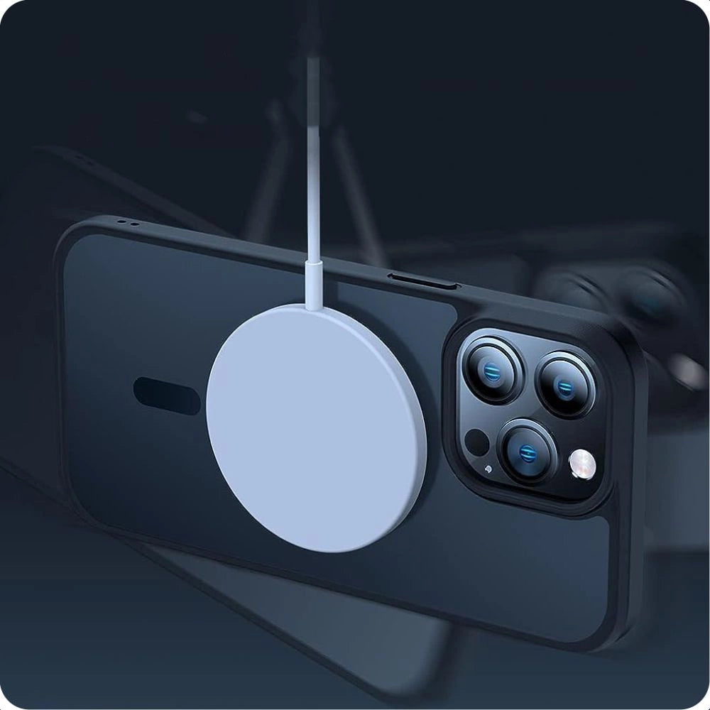 Tech-Protect MagMat MagSafe iPhone 15 Pro Case - Matte Black