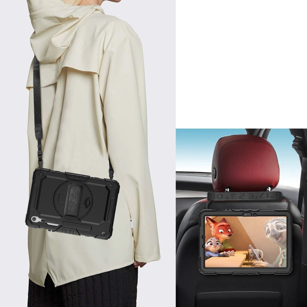 Tech-Protect Solid360 Case til Samsung Galaxy Tab S9 FE 10.9" X510 / X516B - sort