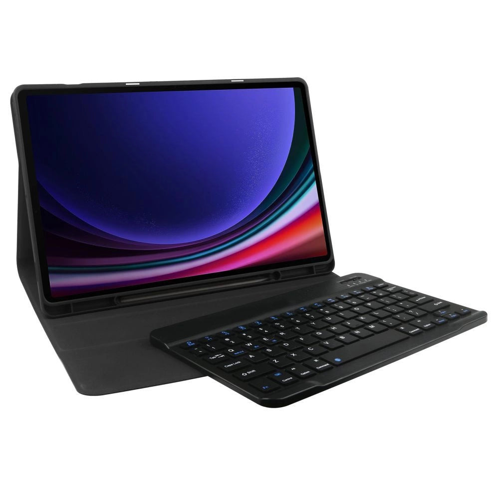 Tech-Protect SC Pen + Keyboard Case med tastatur til Samsung Galaxy Tab S9 FE+ 12.4" X610 / X616B - sort