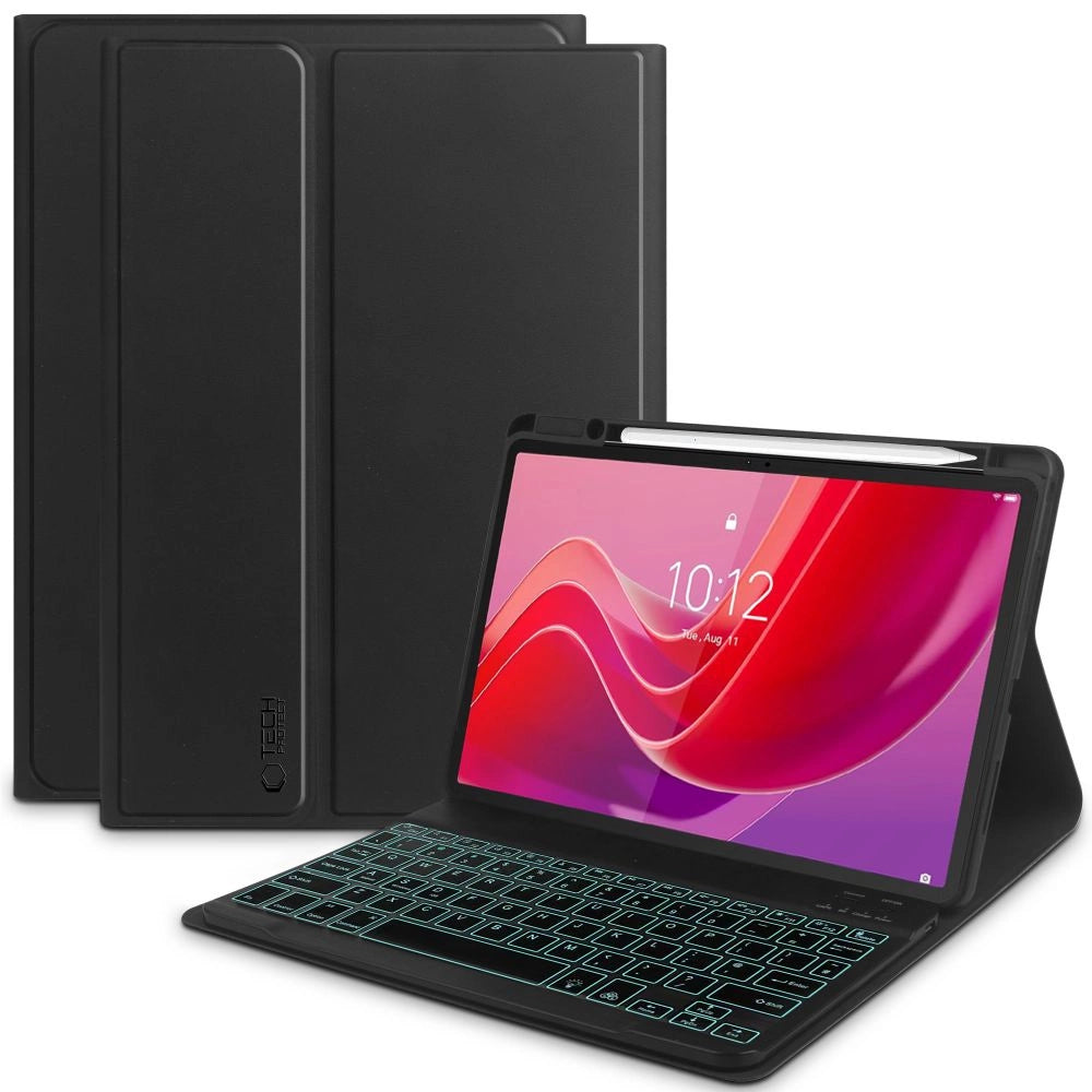 Tech-Protect SC Pen + Keyboard Case med tastatur til Lenovo Tab M11 11" TB-330 - sort