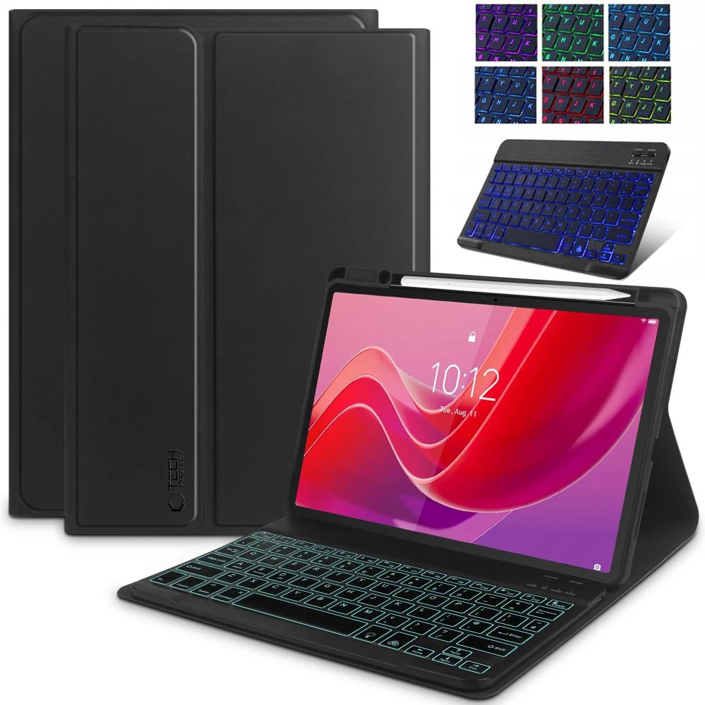 Tech-Protect SC Pen + Keyboard Case med tastatur til Lenovo Tab M11 11" TB-330 - sort