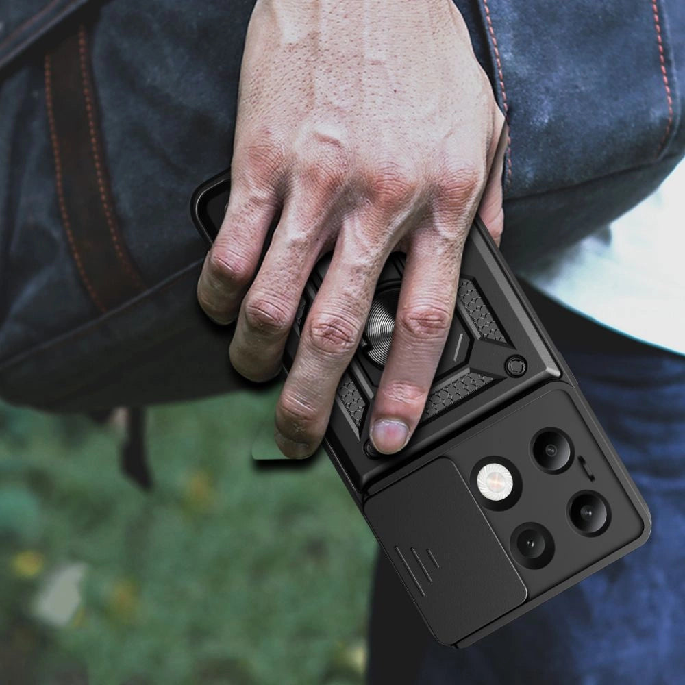 Tech-Protect CamShield Pro Case til Xiaomi Redmi Note 13 4G / LTE - sort