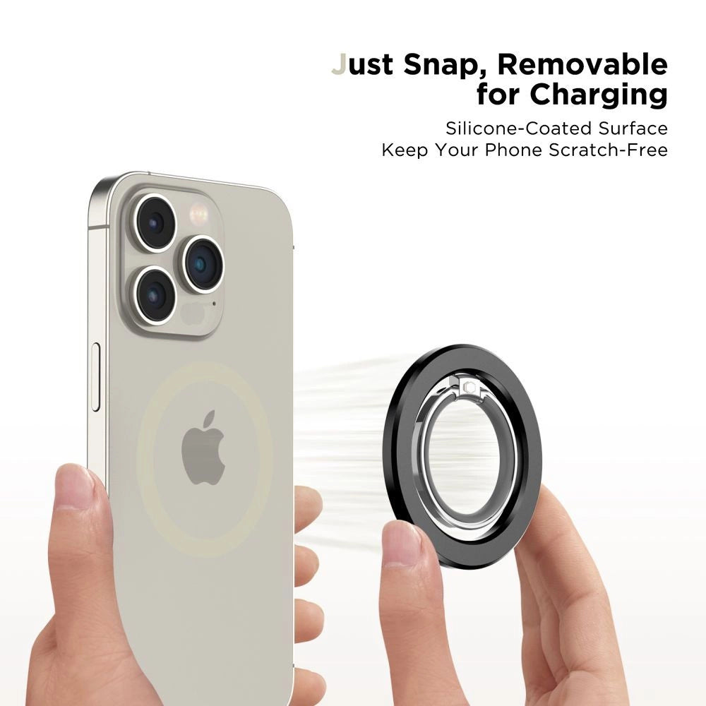 Tech-Protect MMR300 magnetholder/ring med MagSafe - sort