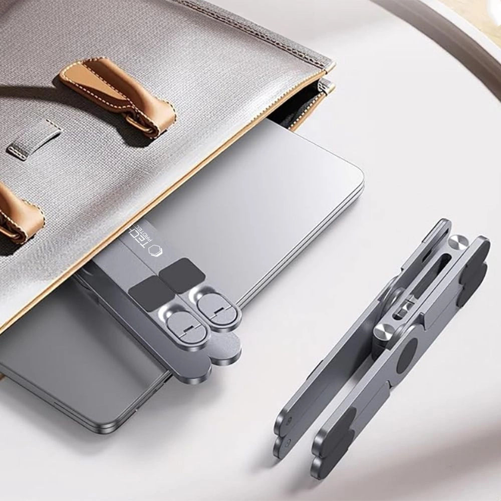 Tech-Protect ULS200 universel stand til bærbare computere op til 16" - sølv