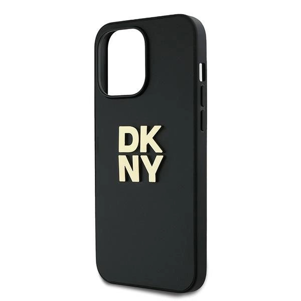 DKNY Wrist Strap Stock Logo Case til iPhone 14 Pro Max - sort