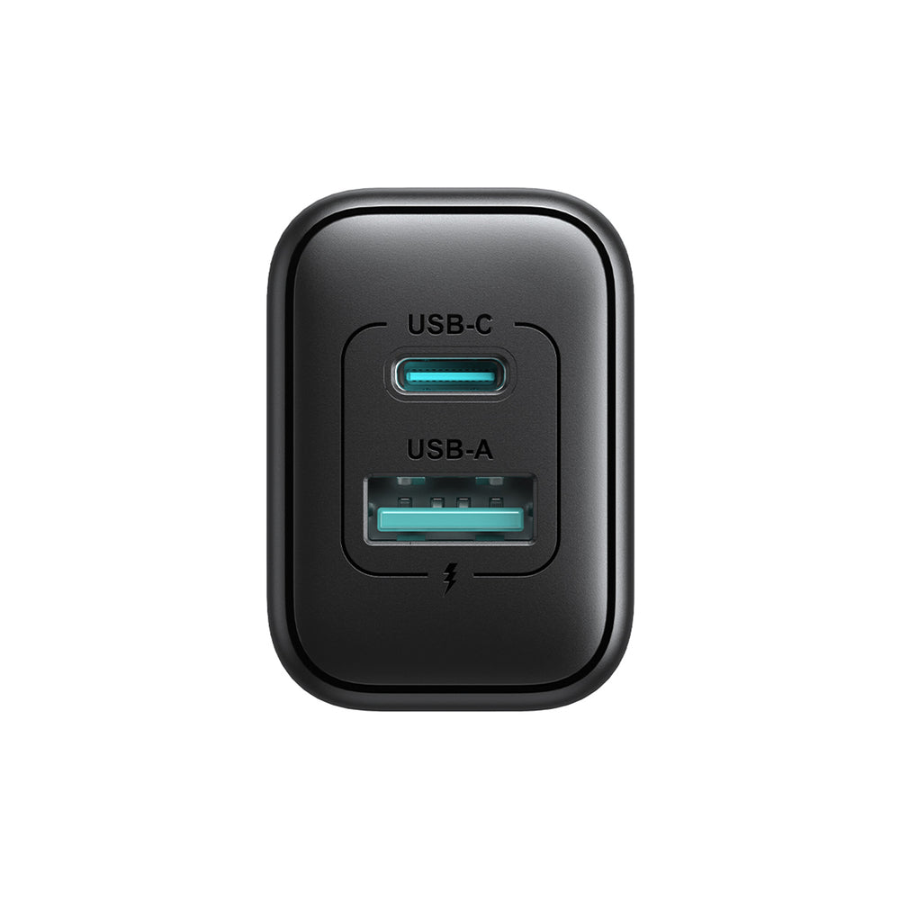 Joyroom JR-TCF13 netværksoplader USB-C / USB-A 25W SFC / PPS / PD - sort